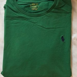 Green polo Ralph Lauren short sleeve. Size medium